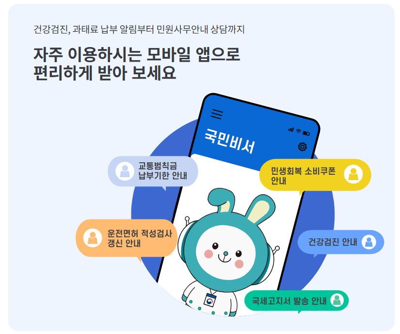 7월 14일부터 국민 비서 알림 신청 이재명 정부 지원금 놓치지 않는 방법