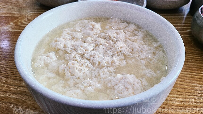 백년옥-자연식-순두부