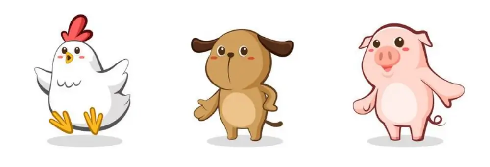 닭, 개, 돼지띠 신년운세