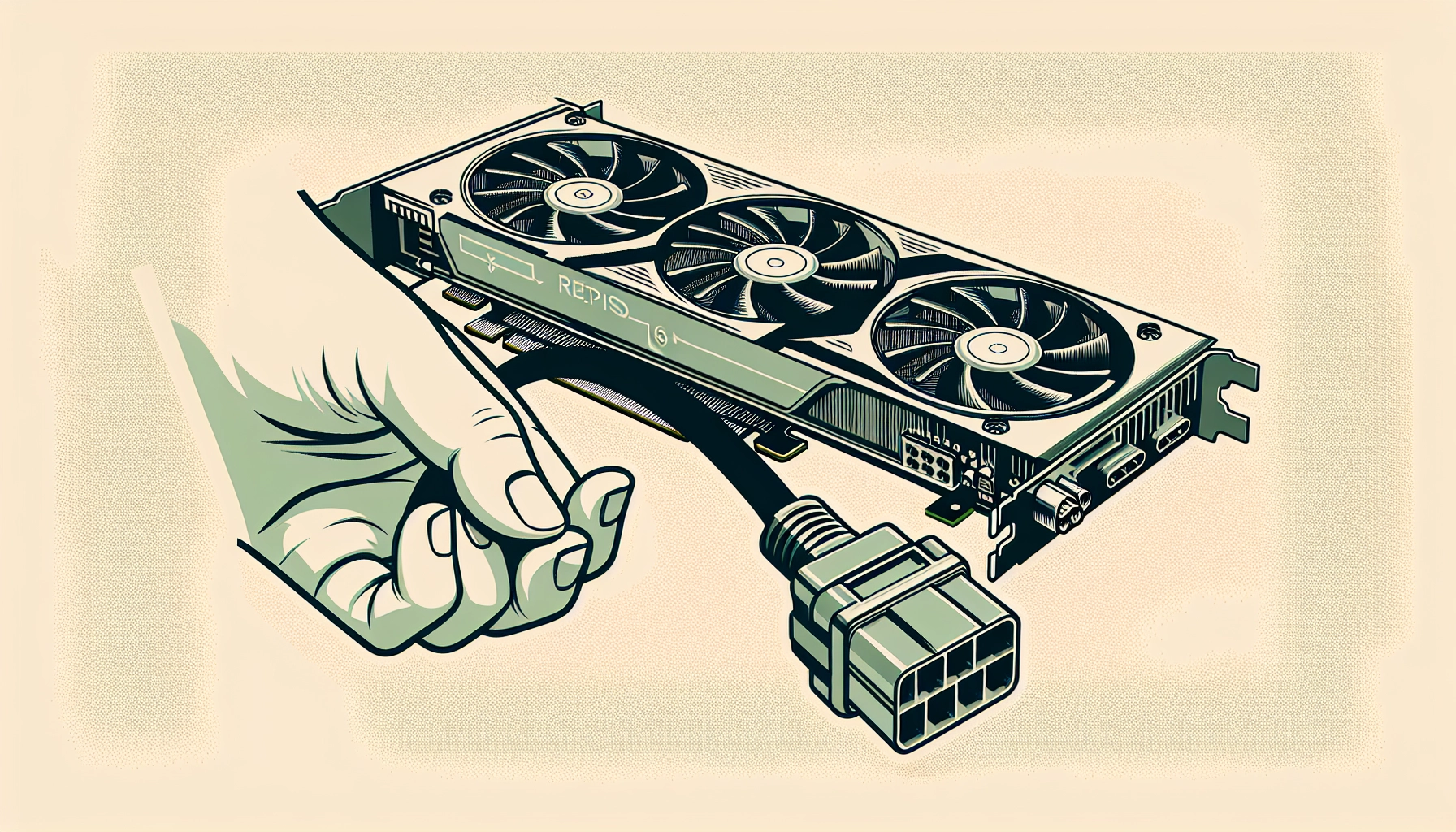 그래픽카드전원케이블