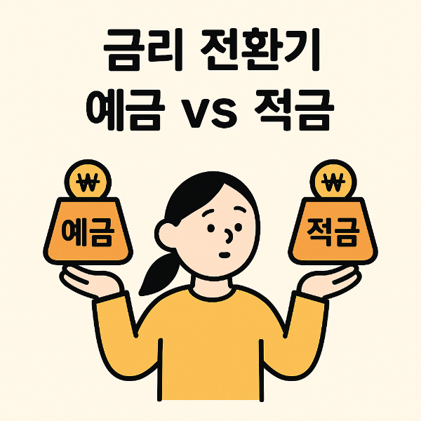 금리 전환기, 예금이 나을까? 적금이 나을까?