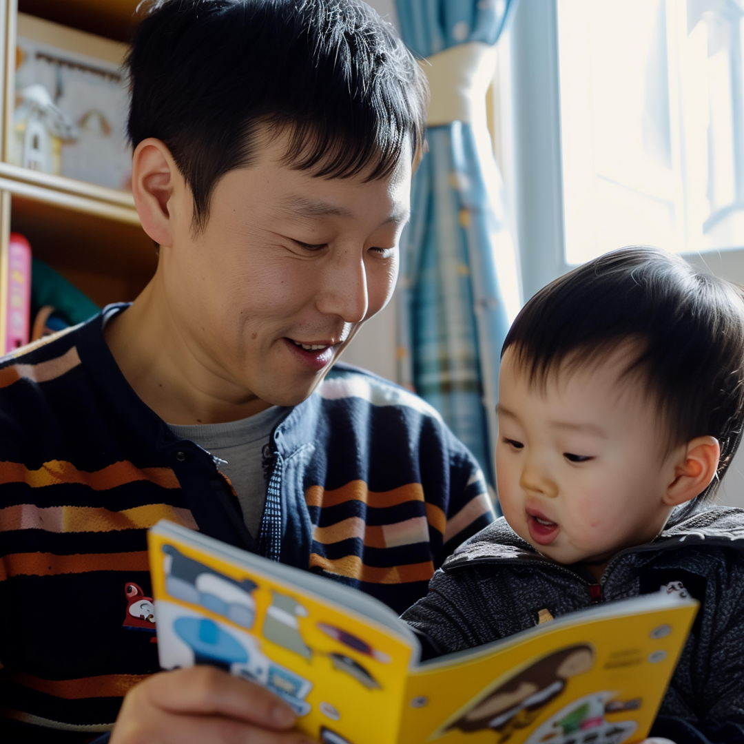 부모 독서 모범 습관 자녀 독서 관련 사진