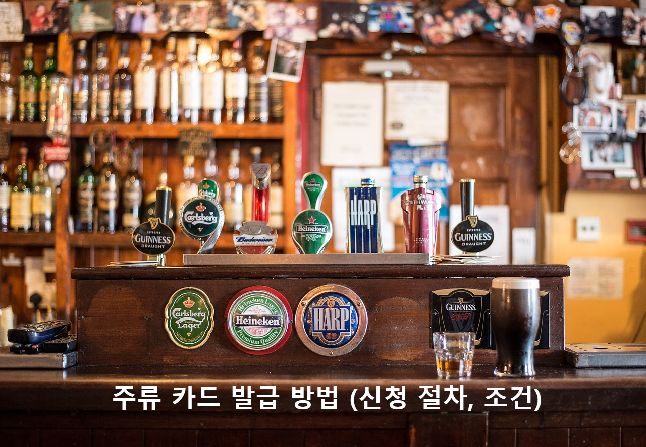 맥주 전문점 주류판매 카드