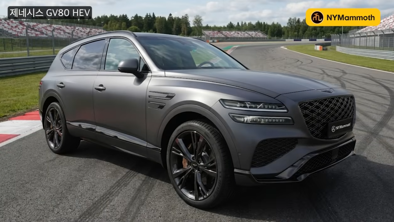 제네시스 GV80 하이브리드 예상도 (출처 : 뉴욕맘모스)