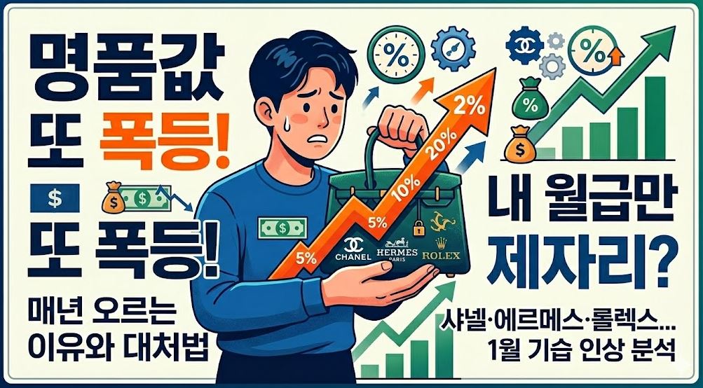 2026 명품인상 포스팅 썸네일 사진
