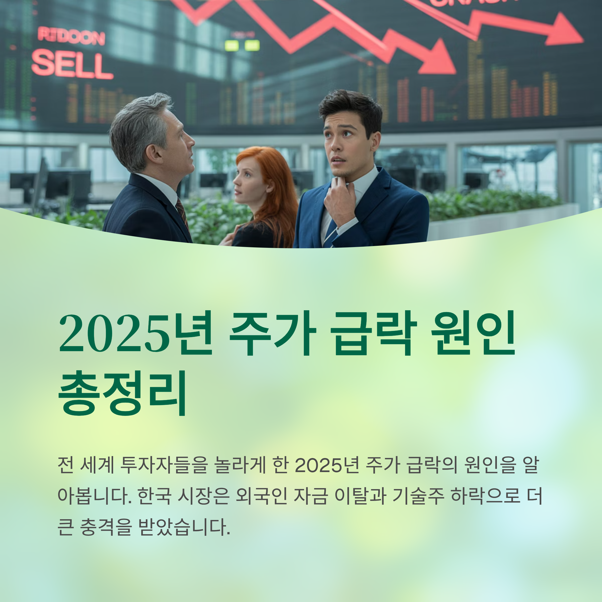 2025년 주가 급락 원인 총정리