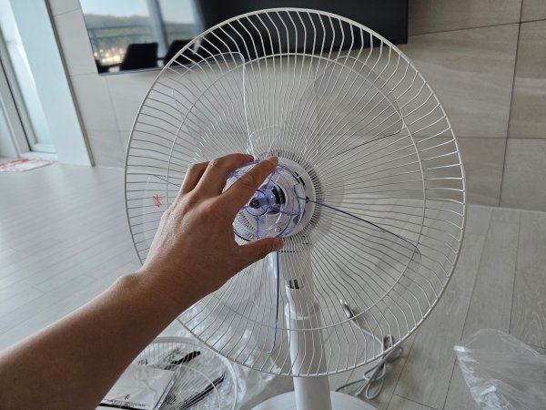선풍기 조립순서 6