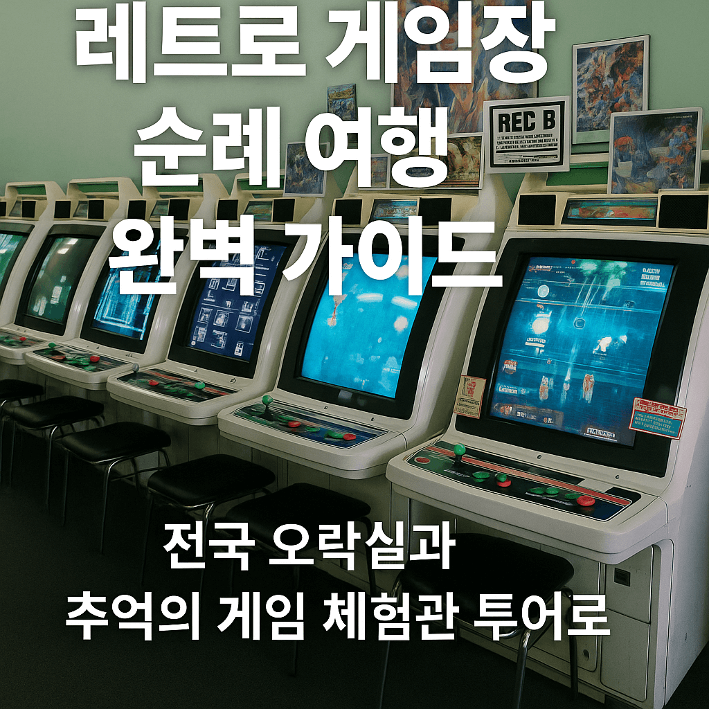 레트로게임장 순례