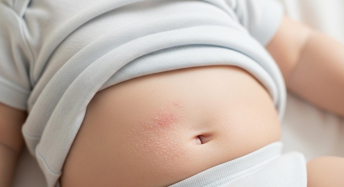 아기 피부 두드러기