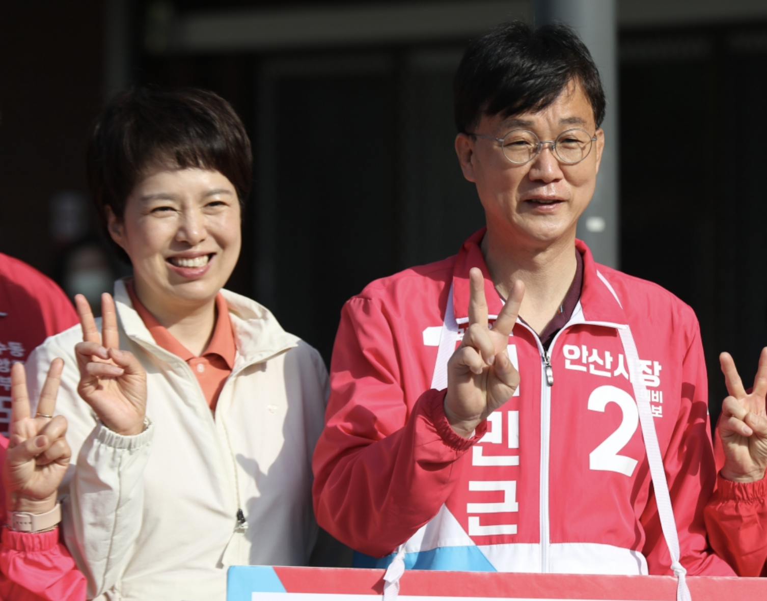 이민근 선거운동