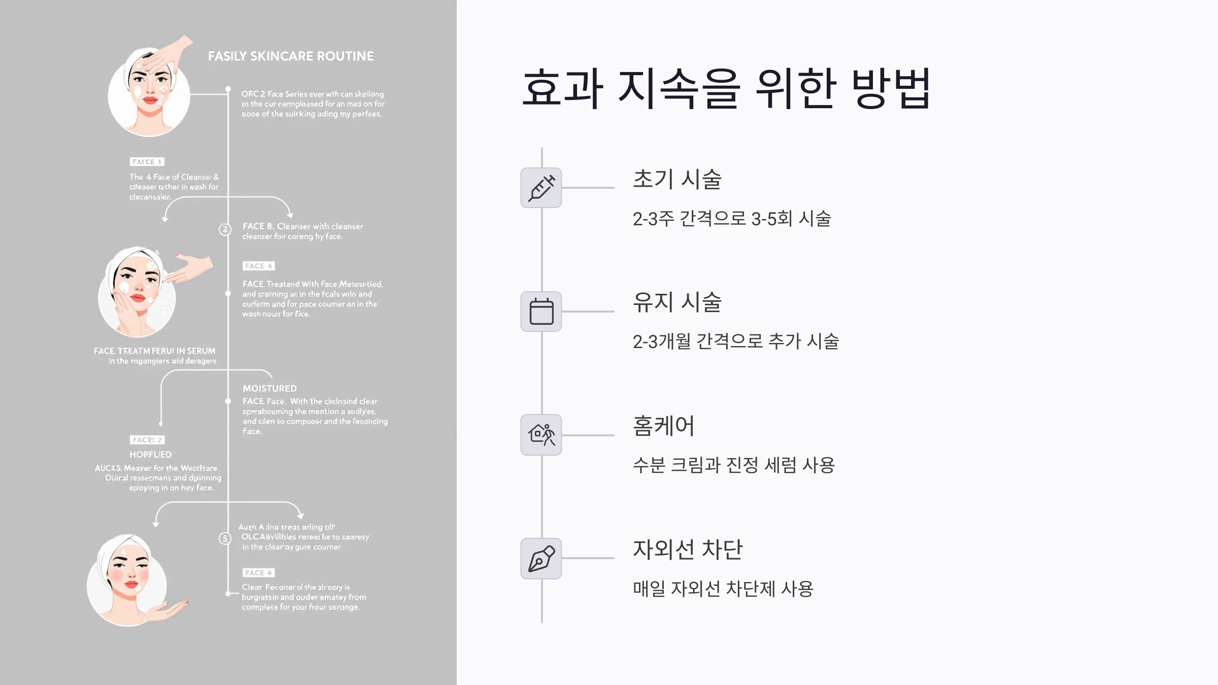 연어주사의 효과를 지속적으로 유지하는 방법
