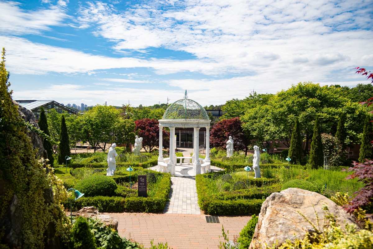 허브가든의 모습