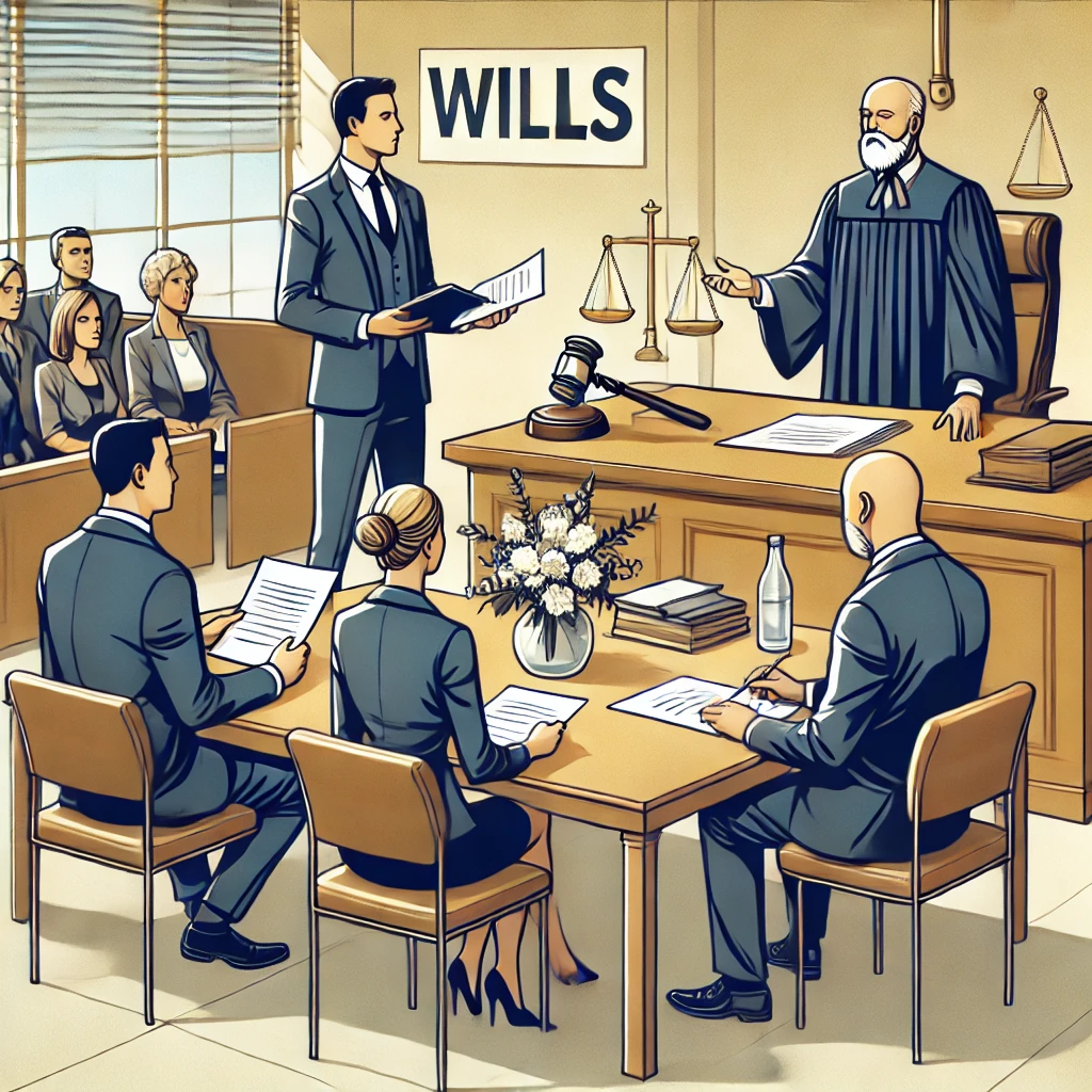 텅 빈 법정 - 상속 분쟁의 쓸쓸한 결말