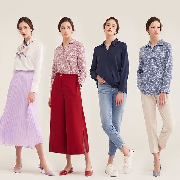 태그 태그 TAG 텐션 블라우스 4종