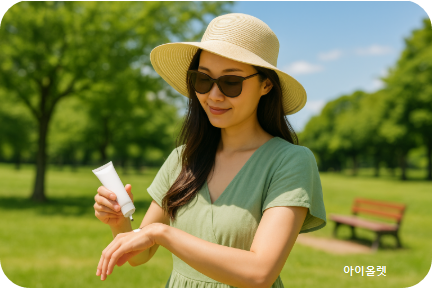 햇살 아래의 건강 수칙