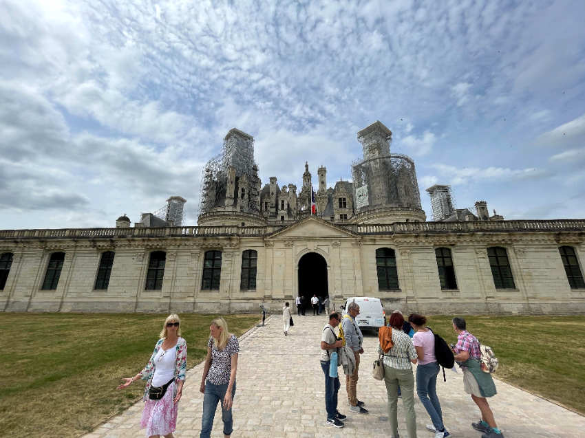 샹보르 성 출입구