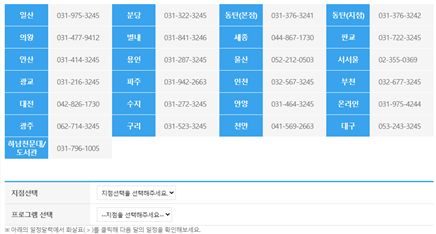 어린이천문대-전화번호