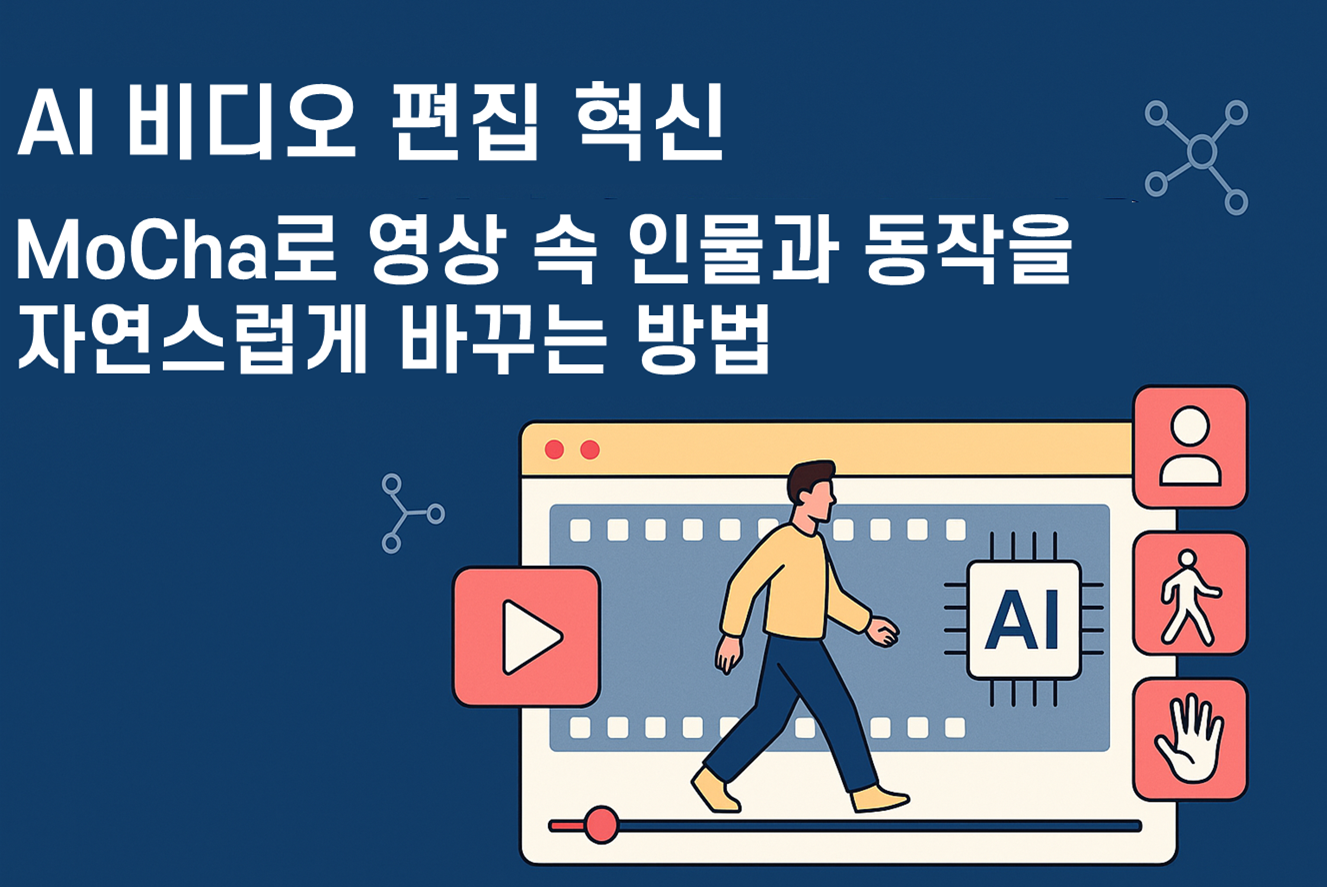 MoCha로 영상 속 인물과 동작을 자연스럽게 바꾸는 방법