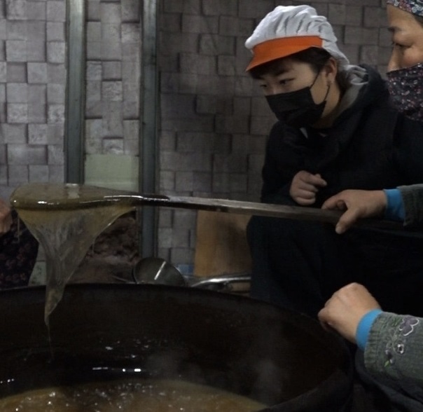 담양-전통엿-삼대모녀-쌀엿