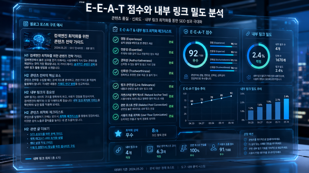 구글 서치콘솔 색인 가속화를 위한 내부 구조 최적화 및 사이트맵 재등록 프로세스