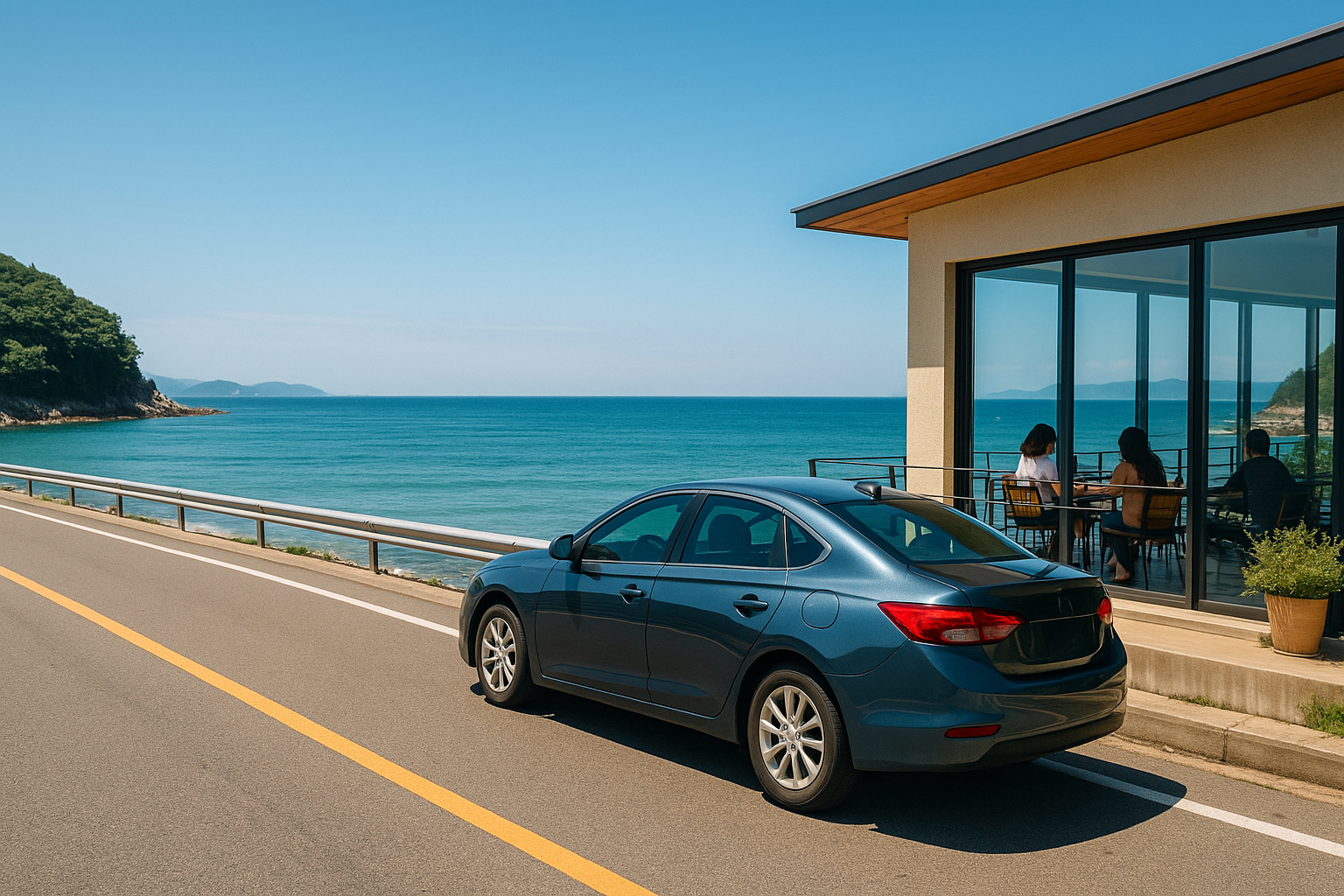 남해 드라이브 코스와 감성 카페 추천