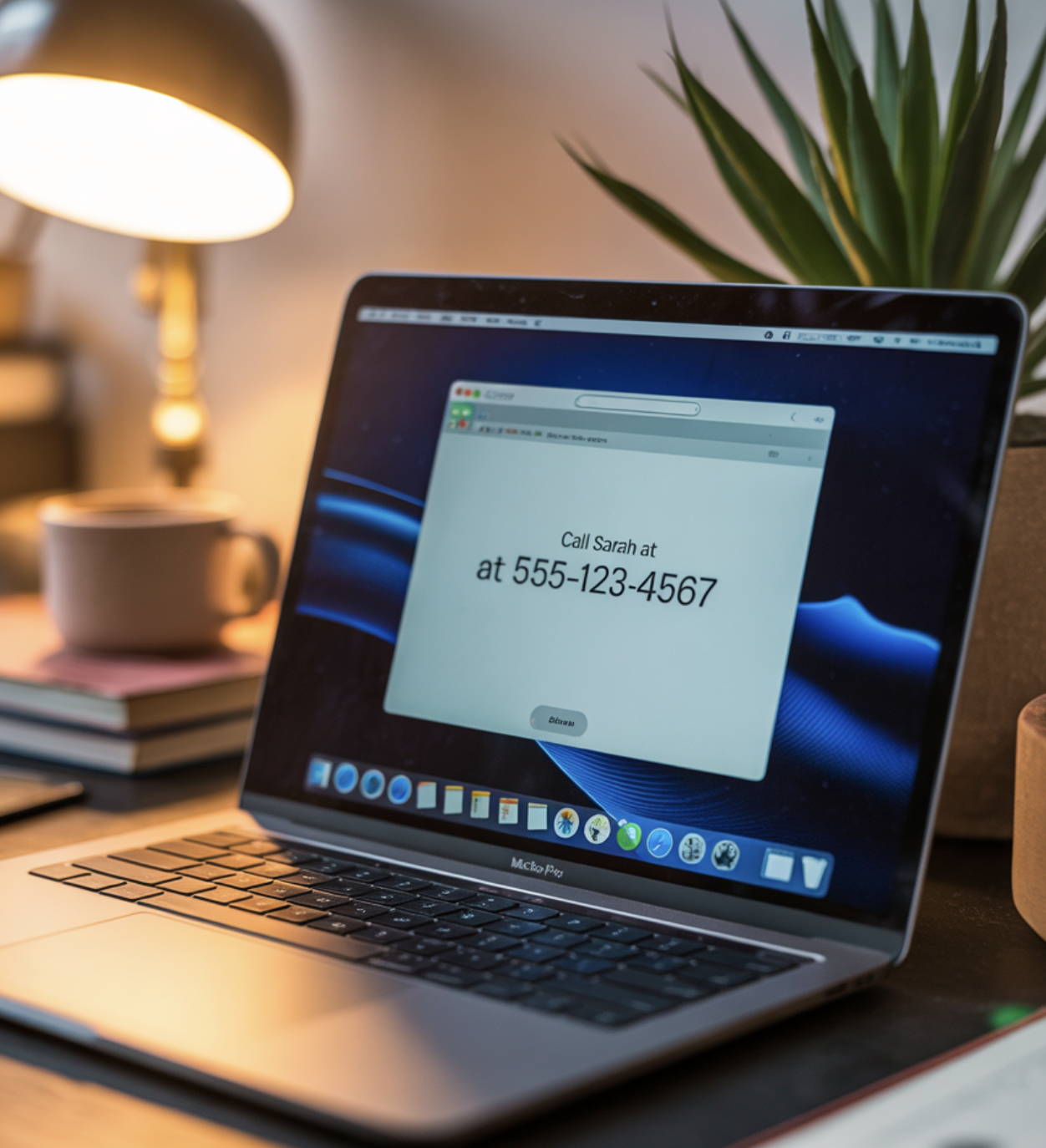 나만을 위한 작은 인사&amp;#44; 잠금 화면 메시지 추가하기