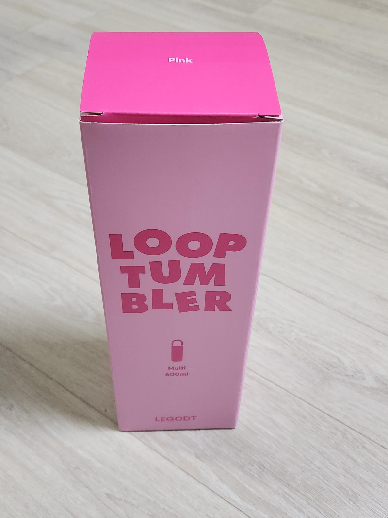 레고트 텀블러 멀티 600ml 핑크