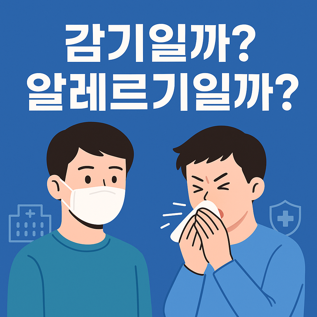 감기일까 알레르기일까? 증상으로 구별