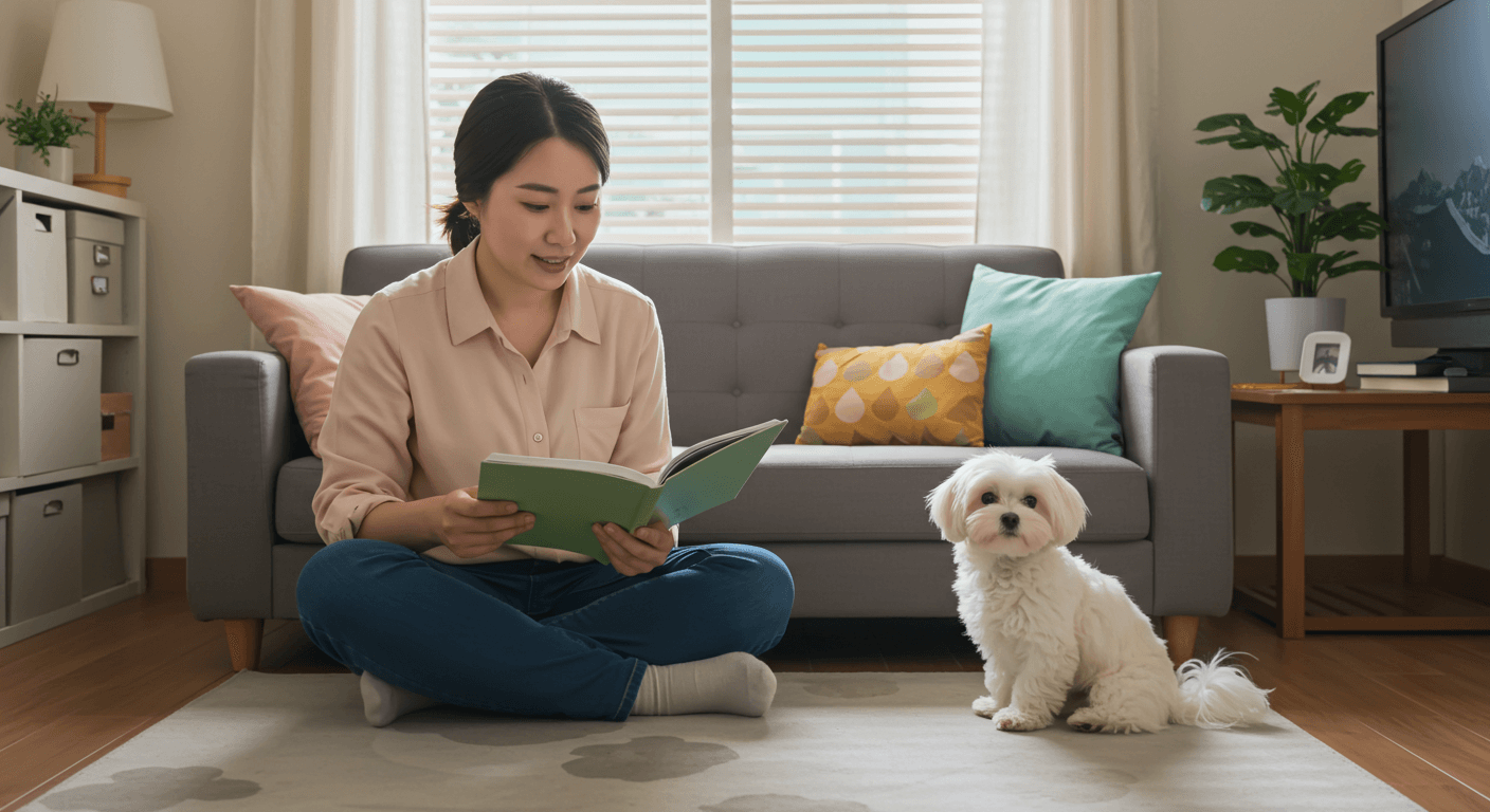 가족으로 맞이한 반려견