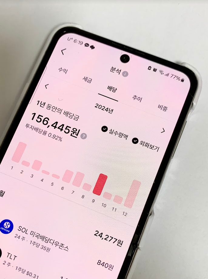 도미노 어플 배당금 분석 화면