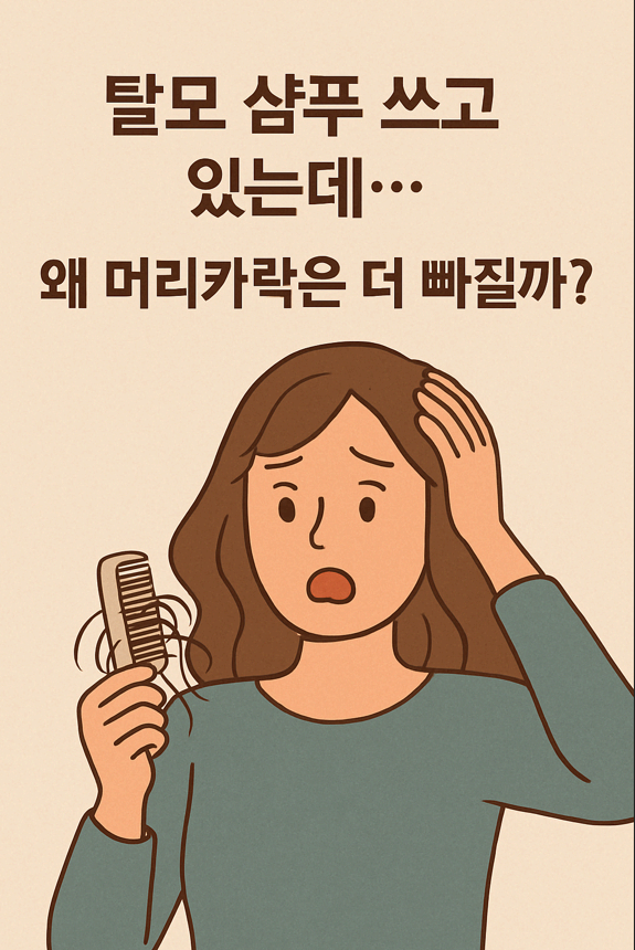 탈모 샴푸 쓰고 있는데… 왜 머리카락은 더 빠질까?