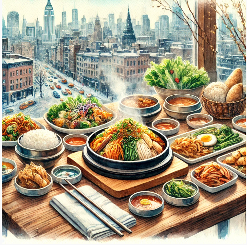 여행중 한식이 생각날때