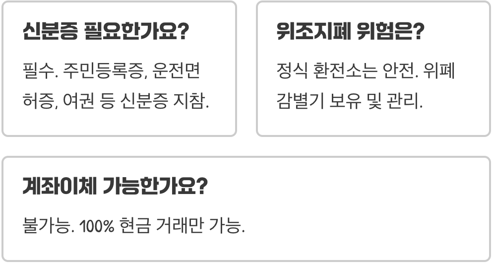 명동환전소 환율 차이가 큰 이유와 가장 유리하게 환전하는 방법