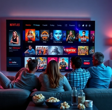 스트리밍 플랫폼그림