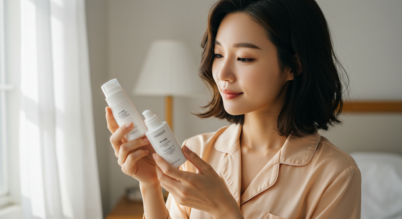 메디큐브 레드크림 vs 블루크림