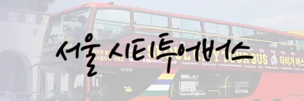 서울시티투어버스 안내