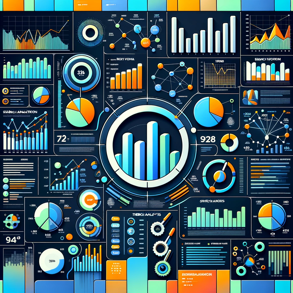 키워드 분석하는 이미지