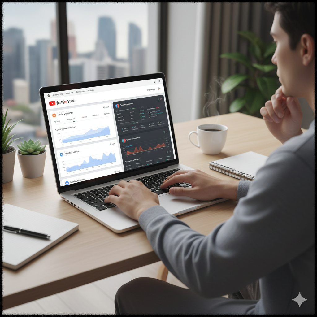 AI 도구를 활용해 부업 전략을 기획하는 모습