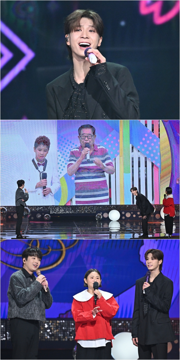 &#39;전국노래자랑&#39; 정동원이 고 송해와의 첫 만남을 회상했다. [사진=KBS]