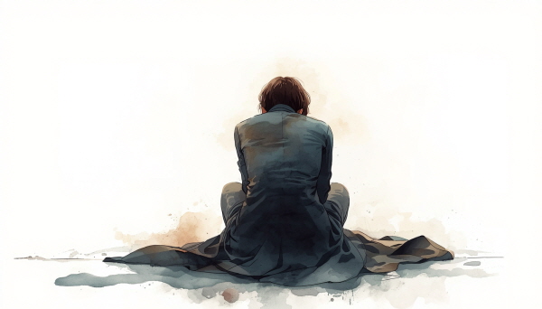 ISTJ의 모멸감에는 “신뢰를 잃은 사람”이 되고 싶지 않은 마음이 숨어 있습니다. 오랫동안 쌓아 온 성실함이 한순간에 무시당하는 장면에서, ISTJ는 누구보다 깊이 상처받습니다에 관한 그림입니다