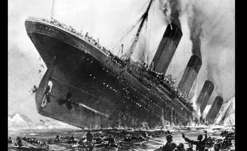 타이타닉 침몰 사고 이미지
