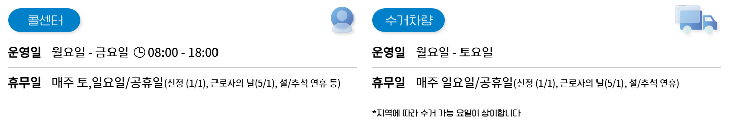 폐가전제품배출예약시스템