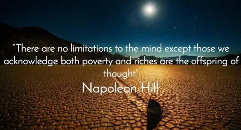 스스로 한계를 인식하지 않는 한, 우리 마음에 한계는 없다.