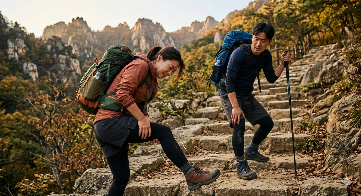 등산 초보 준비물 체크리스트 (처음 등산 필수템 정리)