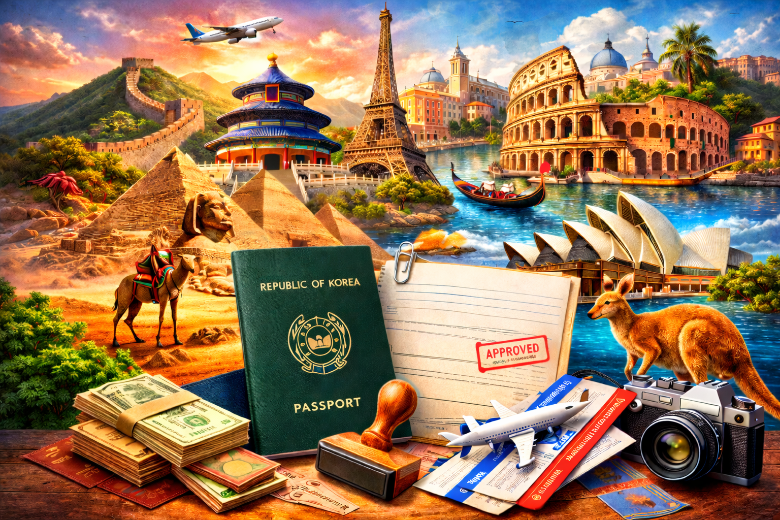 중국, 유럽, 이집트, 호주 비자 발급 방법 완벽 가이드 2026 관련 사진