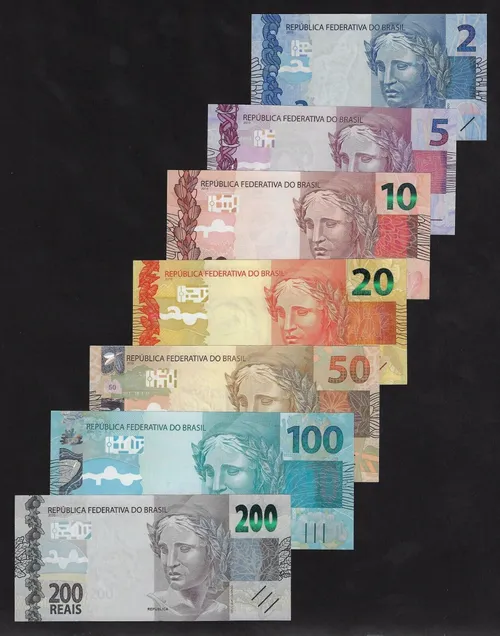 헤알의 지폐 종류