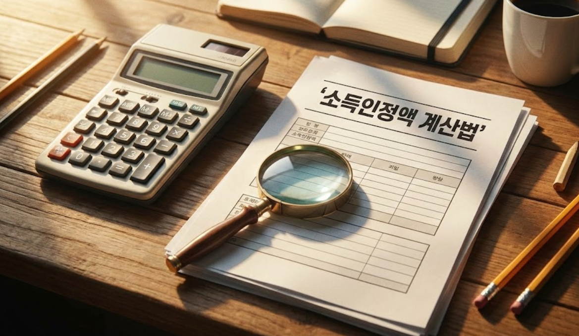 2026 기초연금 소득인정액 계산방법｜예금&middot;부동산 포함 기준 쉽게 이해하기