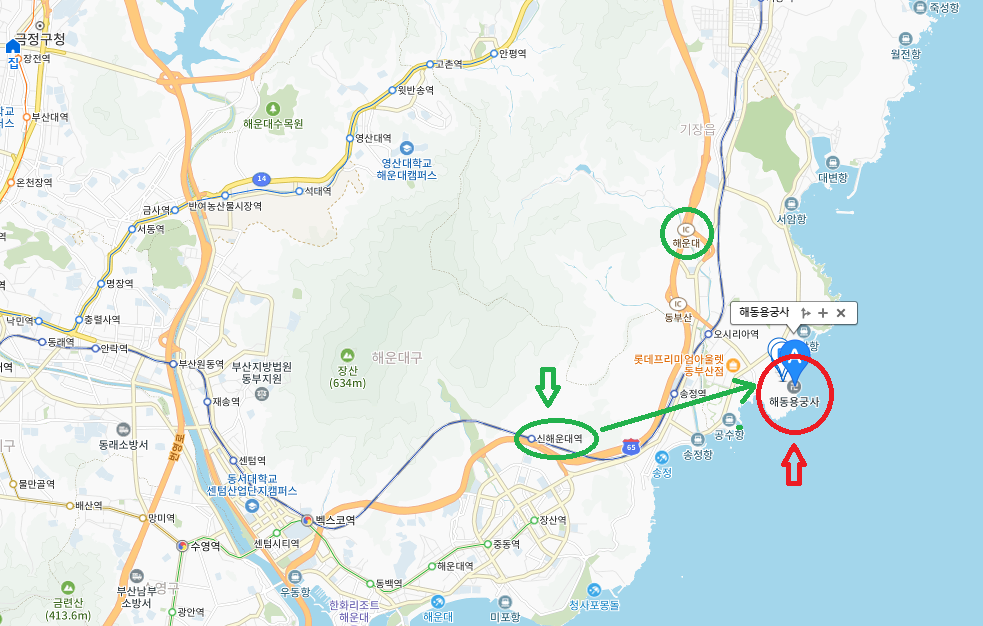 해동용궁사 주차장6