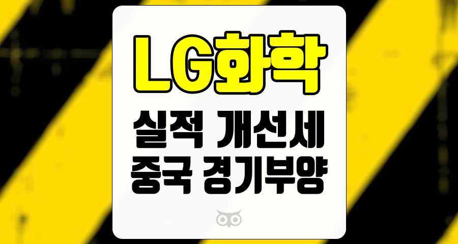 LG화학, 중국 경기부양과 함께하는 성장 가능성