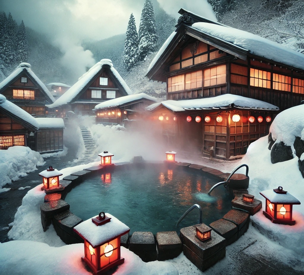 겨울 온천여행지